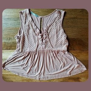 MAURICES Light Pink Tank Top